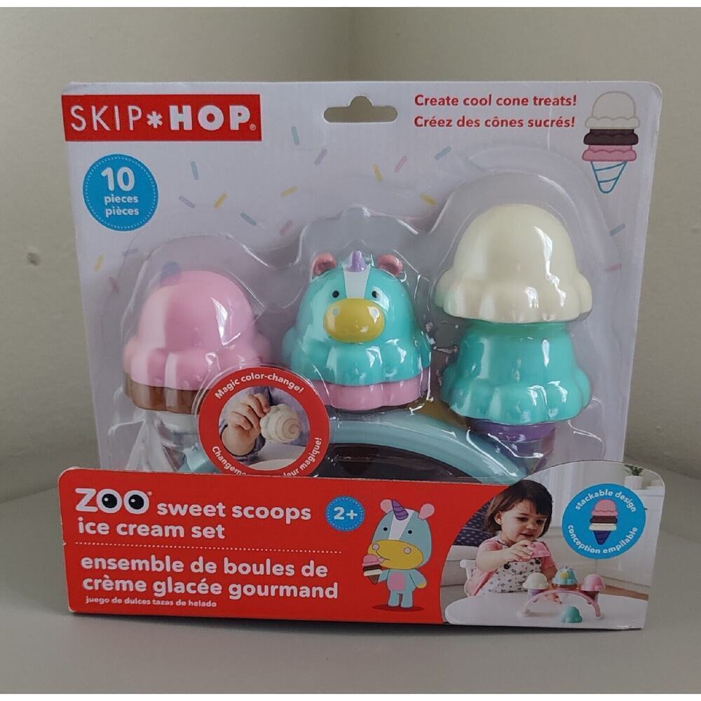 Baby Toy Toddler Toy Hip Hop Zoo Sweet Scoop Ice Cream Set - Picture 2 of 11